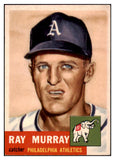 1953 Topps Baseball #234 Ray Murray A's EX-MT 528076