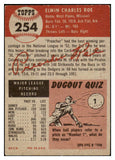 1953 Topps Baseball #254 Preacher Roe Dodgers VG-EX 528084