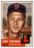 1953 Topps Baseball #248 Gene Stephens Red Sox VG-EX 528091