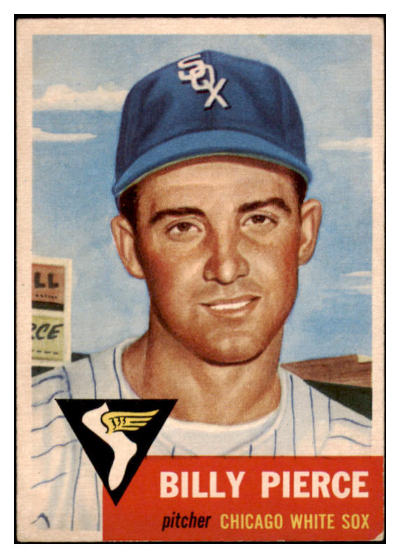 1953 Topps Baseball #143 Billy Pierce White Sox VG-EX 528114
