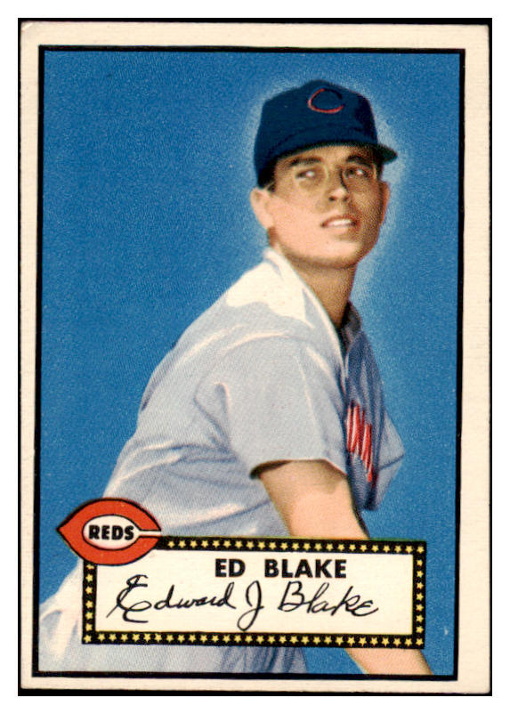 1952 Topps Baseball #144 Ed Blake Reds VG-EX 528117