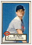 1952 Topps Baseball #144 Ed Blake Reds VG-EX 528117