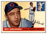 1955 Topps Baseball #056 Ray Jablonski Reds EX-MT 528130