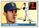 1955 Topps Baseball #072 Karl Olson Red Sox EX-MT 528132