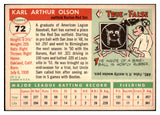 1955 Topps Baseball #072 Karl Olson Red Sox EX-MT 528132