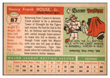 1955 Topps Baseball #087 Frank House Tigers EX-MT 528138