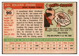 1955 Topps Baseball #090 Karl Spooner Dodgers EX-MT 528140
