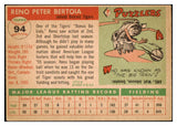 1955 Topps Baseball #094 Reno Bertoia Tigers EX-MT 528143