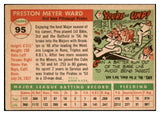 1955 Topps Baseball #095 Preston Ward Pirates EX-MT 528144
