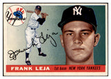 1955 Topps Baseball #099 Frank Leja Yankees EX-MT 528145