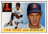 1955 Topps Baseball #116 Tom Hurd Red Sox EX-MT 528146