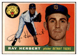 1955 Topps Baseball #138 Ray Herbert Tigers EX-MT 528149