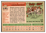 1955 Topps Baseball #141 Tom Wright Senators EX-MT 528150