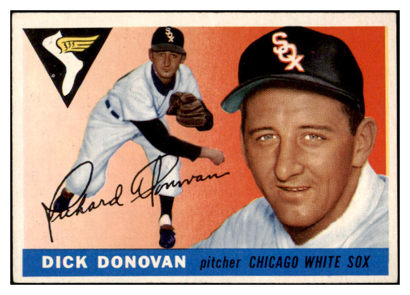 1955 Topps Baseball #146 Dick Donovan White Sox EX-MT 528152
