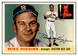 1955 Topps Baseball #150 Mike Higgins Red Sox EX-MT 528153