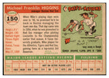 1955 Topps Baseball #150 Mike Higgins Red Sox EX-MT 528153