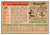 1955 Topps Baseball #067 Wally Moon Cardinals EX-MT 528155
