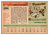 1955 Topps Baseball #204 Frank Smith Cardinals EX-MT 528164