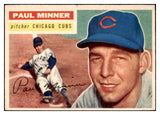 1956 Topps Baseball #182 Paul Minner Cubs EX-MT 528165