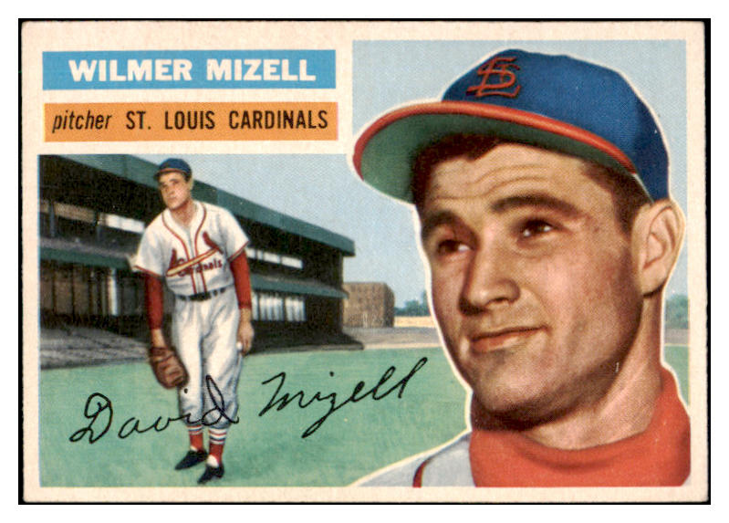 1956 Topps Baseball #193 Wilmer Mizell Cardinals EX-MT 528168