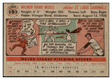 1956 Topps Baseball #193 Wilmer Mizell Cardinals EX-MT 528168