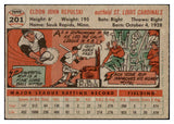 1956 Topps Baseball #201 Rip Repulski Cardinals EX-MT 528170