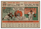 1956 Topps Baseball #210 Mike Garcia Indians EX-MT 528173