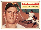 1956 Topps Baseball #241 Don Mueller Giants EX-MT 528176