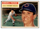 1956 Topps Baseball #242 Hershell Freeman Reds EX-MT 528177