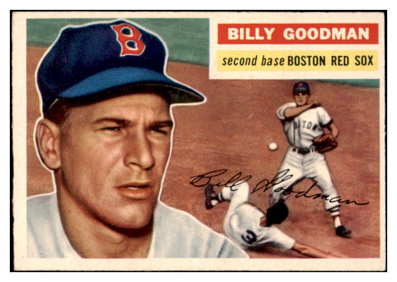 1956 Topps Baseball #245 Billy Goodman Red Sox EX-MT 528179