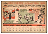 1956 Topps Baseball #046 Gene Freese Pirates EX-MT White 528188