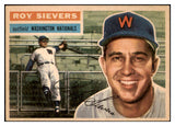 1956 Topps Baseball #075 Roy Sievers Senators EX-MT White 528195