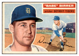 1956 Topps Baseball #084 Babe Birrer Tigers EX-MT Gray 528197