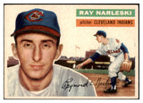 1956 Topps Baseball #133 Ray Narleski Indians EX-MT Gray 528206
