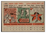 1956 Topps Baseball #144 Leroy Powell White Sox EX-MT Gray 528210