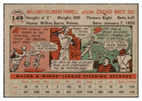 1956 Topps Baseball #149 Dixie Howell White Sox EX-MT Gray 528211