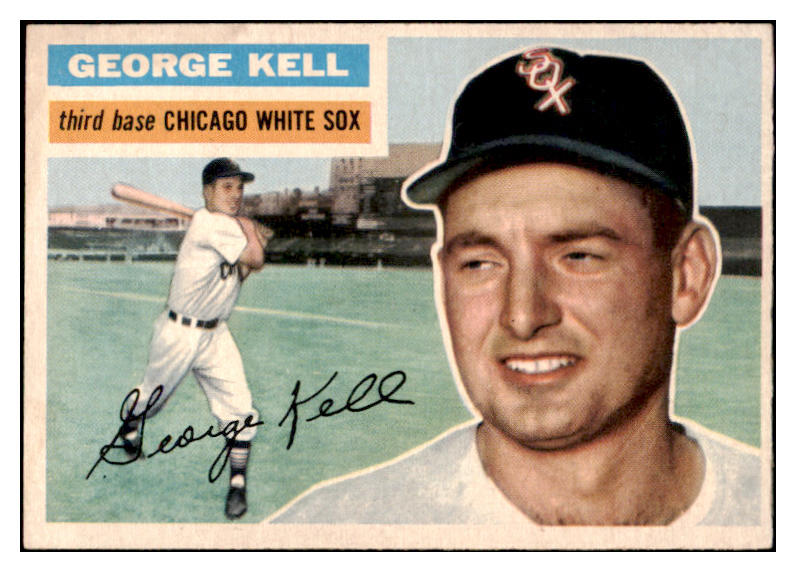 1956 Topps Baseball #195 George Kell White Sox EX-MT 528242
