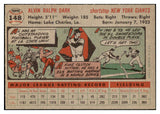 1956 Topps Baseball #148 Alvin Dark Giants EX-MT Gray 528245