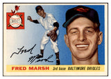1955 Topps Baseball #013 Fred Marsh Orioles EX-MT 528248