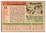 1955 Topps Baseball #013 Fred Marsh Orioles EX-MT 528248