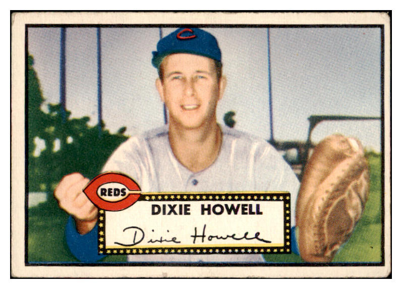1952 Topps Baseball #125 Dixie Howell Reds VG-EX 528285