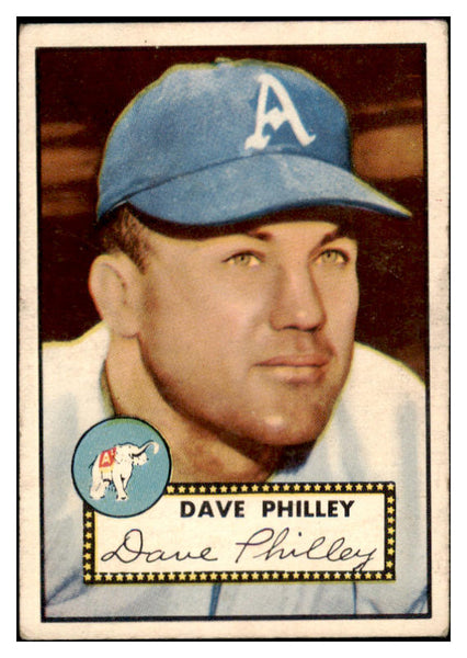 1952 Topps Baseball #226 Dave Philley A's VG-EX 528289