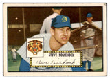 1952 Topps Baseball #234 Steve Souchock Tigers VG-EX 528290