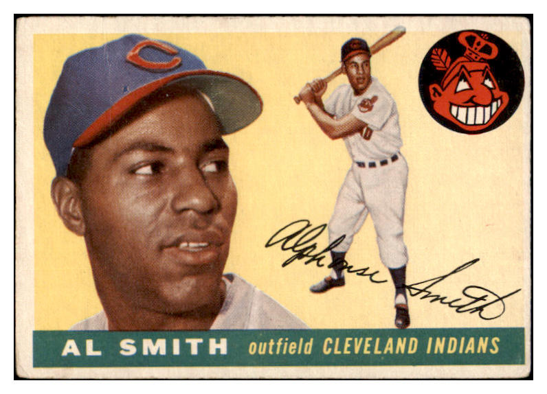 1955 Topps Baseball #197 Al Smith Indians VG 528305