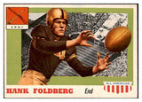 1955 Topps Football #032 Hank Foldberg Army EX-MT 528326