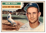 1956 Topps Baseball #288 Bob Cerv Yankees EX-MT 528333