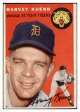 1954 Topps Baseball #025 Harvey Kuenn Tigers EX+/EX-MT 528342