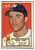 1952 Topps Baseball #123 Eddie Yost Senators EX-MT 528343