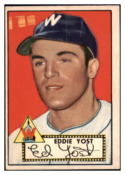 1952 Topps Baseball #123 Eddie Yost Senators EX-MT 528343