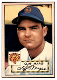 1952 Topps Baseball #103 Cliff Mapes Tigers EX-MT 528345